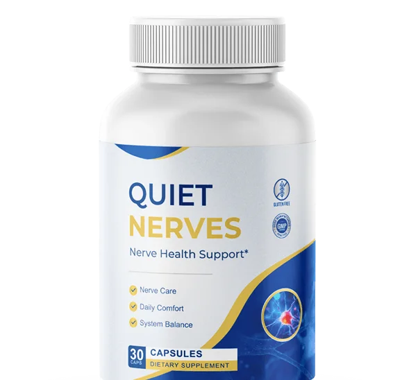 Quiet Nerves nerve-health supplement bottle