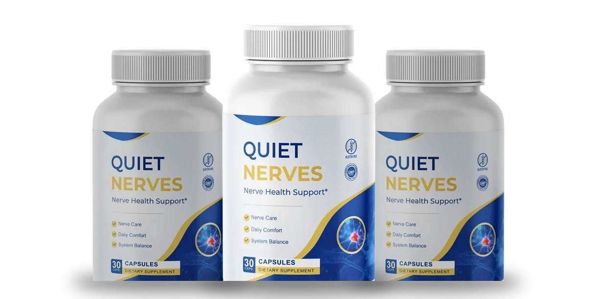 Three-bottle Quiet Nerves pack
